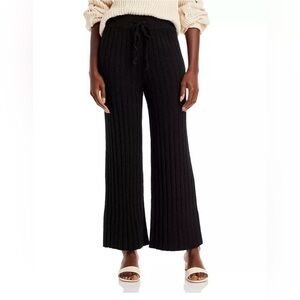 NWT Aqua Women’s Wide Leg Ribbed Pant